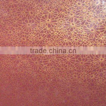 Polyester overlay plywood for decoration