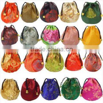 Various colours jewelry gift pouch