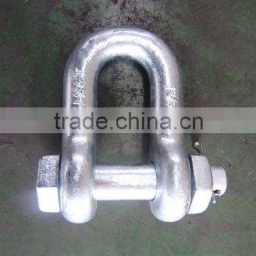 hot dipped galvanized G2150 DEE SHACKLE