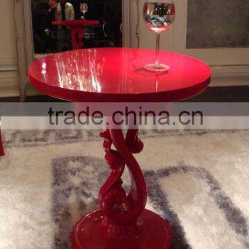 Royal Luxury European Style Bedroom/Living Room Furniture Set, Royal Chai, Lounge Chair, Small Tea Table photo-3