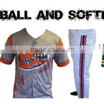 custom sublimated baseball & softball uniforms