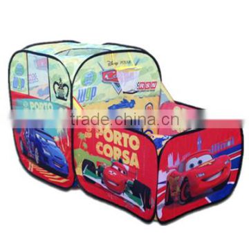 Car Tent for kids children tent game room pit ball pool with basketball hoop