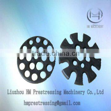 prestressed matching accessory for ground anchorage