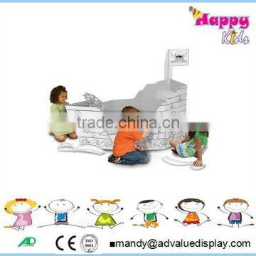 little kids cardboard playhouse furniture/children's boat playhouse                        
                                                Quality Choice