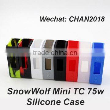 Wholesale silicone case for electronic cigarette Mini 75w Box silicone skin