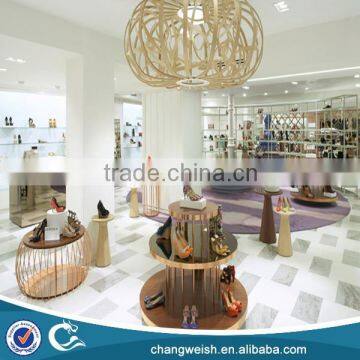 Round Shoe Rack Display