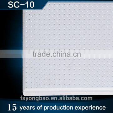 Promotion 603*603mm Purple Insulated Fireproof Ceiling Tiles photo-6