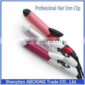 JINDING Home Professional Hair Iron Clip Hair Crimper Hair Straightener