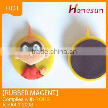 Fridge Beautiful girl magnet Rubber material cheap