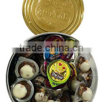 Star Cup Chocolate Cup With Biscuit