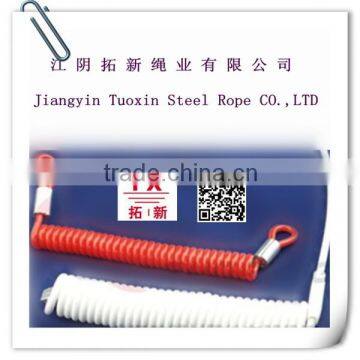 PVC coated hot dipped/ electric galvanized steel cable