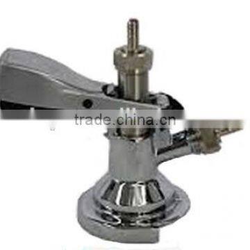 A Type Keg Coupler for Beer Dispense