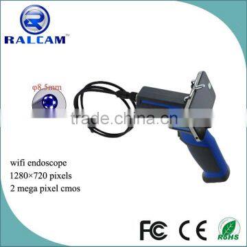 IP67 1280*720 pixels industrial wifi endoscope