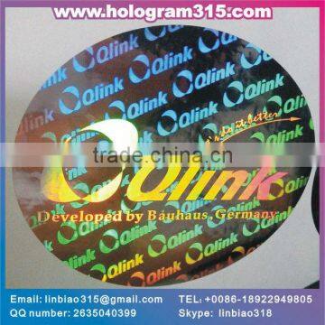 Laser Anti-fake Hologrpahic Gold Hologram Sticker for Shipping Label photo-6