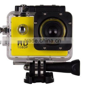 Portable Sport Camera with 170 degree wide angle and 8 Mega Pixels