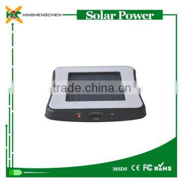 Universal Waterproof Fire-proof Dual USB Ports 3000mAh Solar Power Bank External Battery Travel Camping Charger photo-4