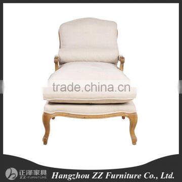 New classical European American leather sofa chair furniture/ vintage antique finish living room sofa/leisure chair