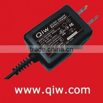 Battery Charger KTEC/GME 10W 15V 0.8A UL/cUL/PSE/FCC/CEC/BSMI/GS/CE/ERP/SAA/C-TICK/MEPS/CCC