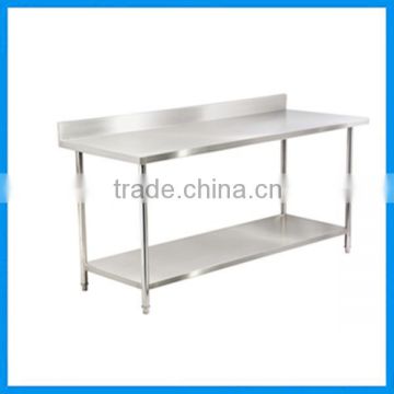 2014 New type firm stainless steel work table price (WTC-142B)