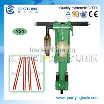 Y24 hand held stone drilling machine