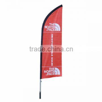 custom beach flags, feather flag pole, outdoor advertising flag