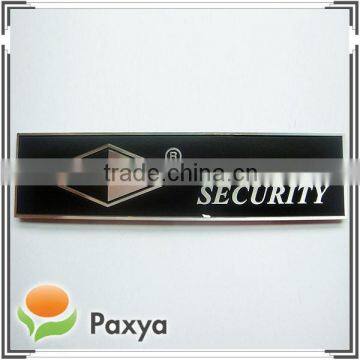 Aluminum diamond cutting metal logo nameplate