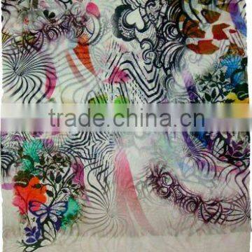 DIGITAL PRINTED - HIGH FASHION WOOL SHAWLS