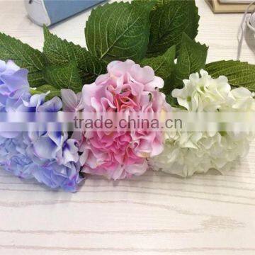 handmade flower hydrangeas artificial flower for wedding decor