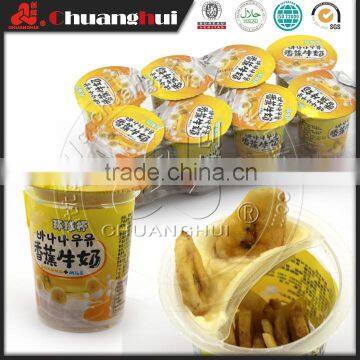 25g Dried Banana Slice With Milk Jam In Cup