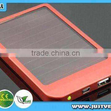 Colorful Design High Capacity Power Bank 10400mah, Solar Power Mobile Charger for Smartphones