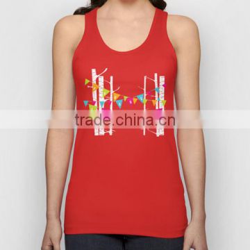 Customized Tank top, women singlet,