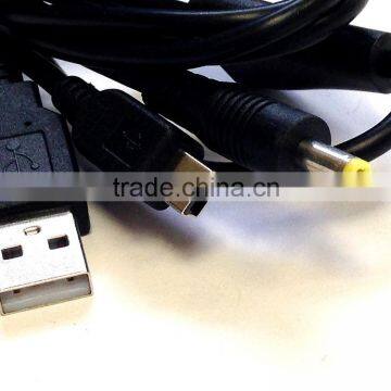 1.2m Dual 2 in 1 Charge & Data USB Cable For SONY PSP 1000 2000 3000 / PS3 Controller Usb Cable photo-4