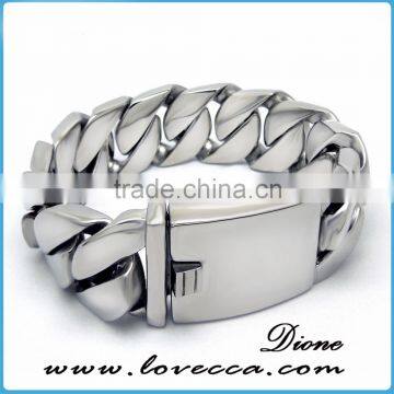 top selling stainless steel bracelet motorcycle chain