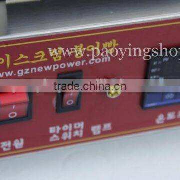 4pcs Commercial Use Non-stick 110v 220v Electric 10cm Flower Ring Cruller Donuts Machine photo-4