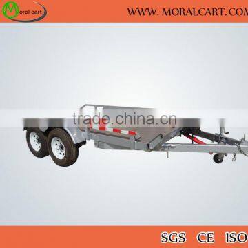 CE certificated Heavy duty factory flat trailer