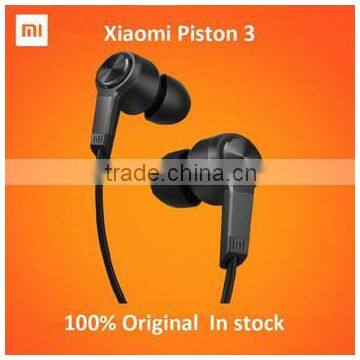 Original XIAOMI Earphone Piston 3 New Version Reddot Award 3.5mm In-ear Stereo Earphone