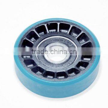 Escalator Step Roller 76.2mm, 76.2x22mm, 76.2x22x6204, Blue