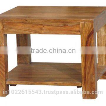 End Table Sheesham Wood,Industrial Table