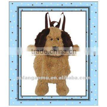 Kids Dog Backpack Plush Bag