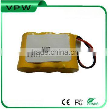 Customized NI-CD 2/3AA 3.6V 400mAh Cordless Phone battery