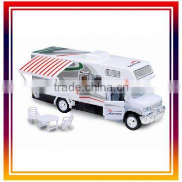 Diecast Pull Back Alloy Travel Saloon Car With Light & Music