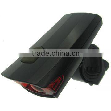 USB Rechargeable Led bicycle light indicator waterproof structure design