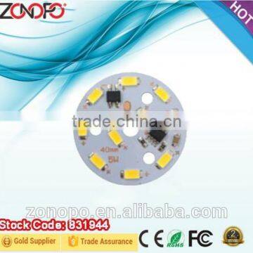 5W down light e27 a60 dimmable economic 220v driveless ac pcb