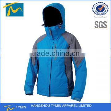 New style hooded hardwearing trekking technical jacket