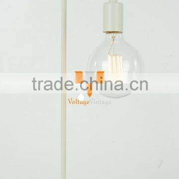 Manufacturer's Premium Wire Iron Table Lamp Wooden Base Desk Lamp Study Bedroom Standing Light photo-2