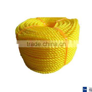 POLYETHYLENE ROPES/yellow color/high quality PE rope good price