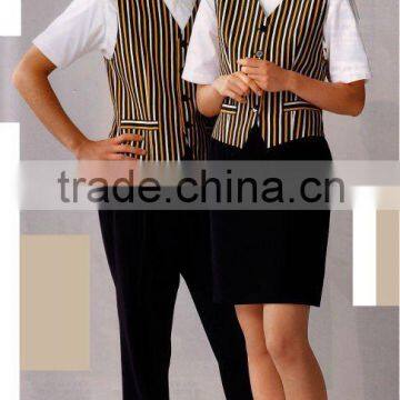 HOT selled Senior restaurant staff uniform