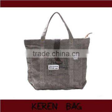 China Factory New Large Fashionable Canvas Shoulder Bag woman handbags