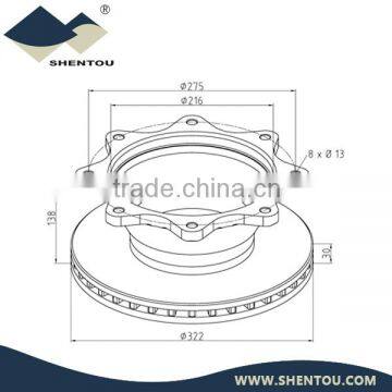 Volvo Brake Disc 6.775.227