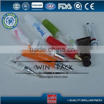 eye lcream plastic tubes,red yellow white black eye cream tube,empty cream tube